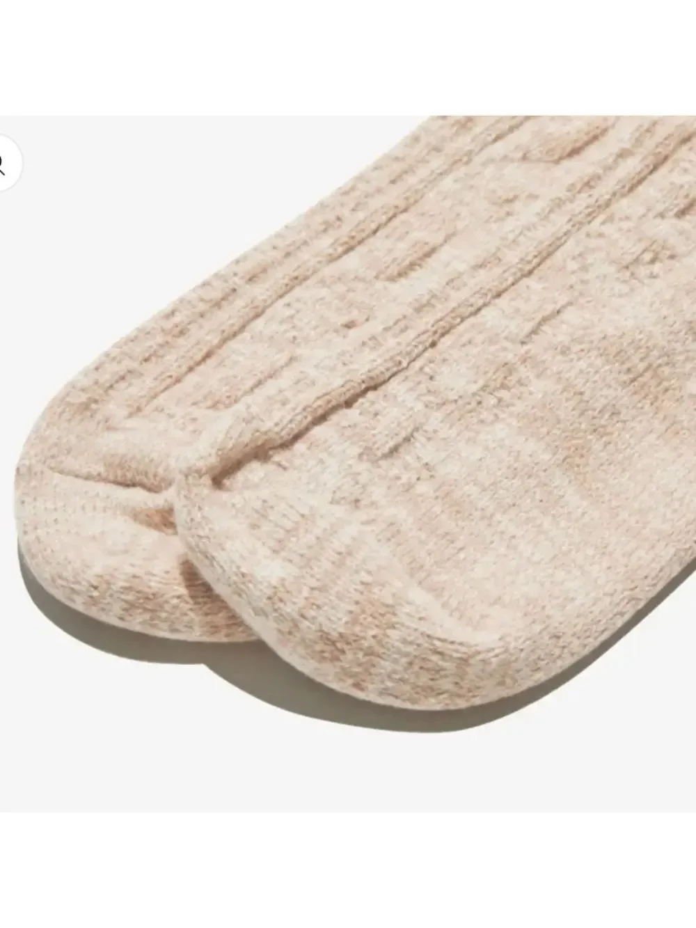 Pudus Lifestyle Tall Over The Knee High Sweater Socks Marled Tan OS